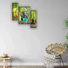 MDF 2 Pcs Designer Wall Painting for Home & Office 