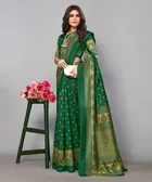 Printed Saree with Unstitched Blouse Piece for Women 