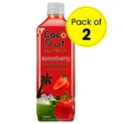 Coco Frut Strawberry juice 2X300 ml (Pack Of 2)