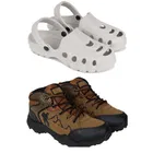 Combo of Casual Shoes with Clogs for Men 