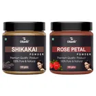 Natural Shikakai & Rose Petal Powder for Skin & Hair 