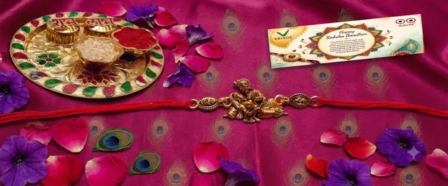 Metal Rakhi (Multicolor, Pack of 1)