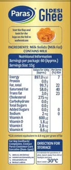 Paras Desi Ghee 1 L 