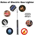 Type-C Rechargeable Electric Lighters for Kitchen,Multicolour