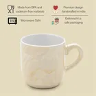 Ceramic Tea & Coffee Cup, Yellow, Pack of 6 
