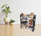 Plastic 4 Layer Shoe Rack 