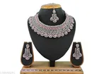 Rodium Plated Jewellery Set for Women 