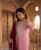 Cotton Silk Suit for Women 