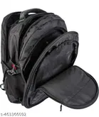 Polyester Backpack for Men & Women, Black