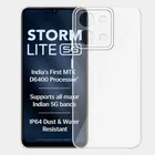 Rubber Mobile Back Cover for LAVA Storm Lite 5G 