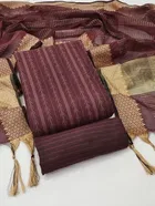 Jacquard Unstitched Dress Material for Women 