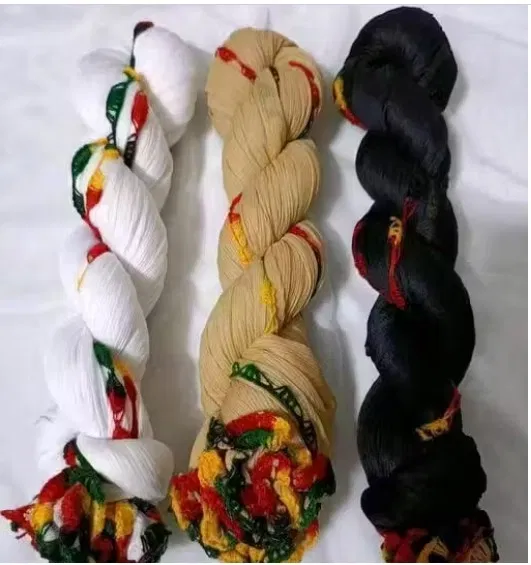 Cotton Blend Solid Dupatta for Women (Multicolor, 2 m) (Pack of 3)
