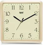 Plastic Ajanta Wall Clock (Gold, 22 cm)