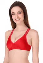 Cotton Blend Non Padded Bra for Women 