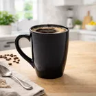 Ceramic Tea & Coffee Mug, Black 