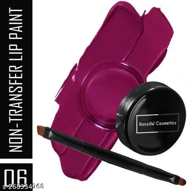Ronzille Matte Lipstick (Pink, 2 g)