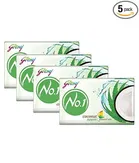 Godrej No.1 Coconut & Neem Soap 5X100 G Buy 4 Get 1 Free