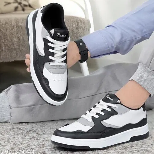 Casual Sneakers for Men (Multicolor, IND-9)