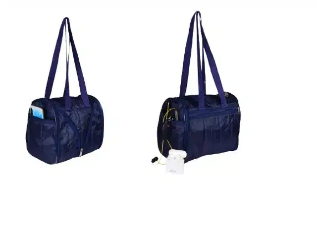 Gym Bag for Men & Women (Blue, Pack of 2)