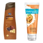 Yhi Cocoa Butter Body Lotion (100 ml) with Everyuth Face Scrub (100 g) (Set of 2)
