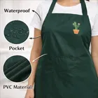 Cactus PVC Waterproof Apron 
