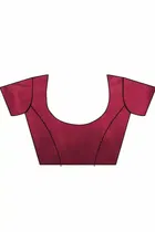 शारदा क्रिएशन खादी सिल्क कलमकारी प्रिंटेड साड़ी 