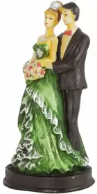Polyresin Loving Couple Showpiece 