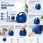 Dr. Morepen CN-11 Nebulizer, Blue for Kids & Adults