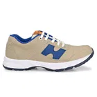 Men's Cream Running Sports Shoe 