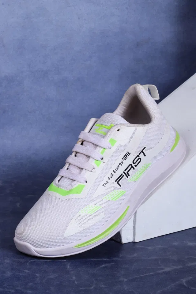 Casual Shoes for Men (White, 6)