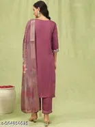 Georgette Embroidered Kurta Set for Women 