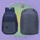Polyester Backpack for Men & Women, Blue