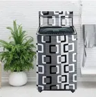 Knit Printed Top Load Washing Machine Cover 