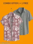 Casual Shirts for Men, Pack of 2 