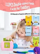 Talking Flash Cards Learning Toy for Kids-112 Cards 