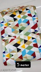 Crepe Kurti Fabric for Women 