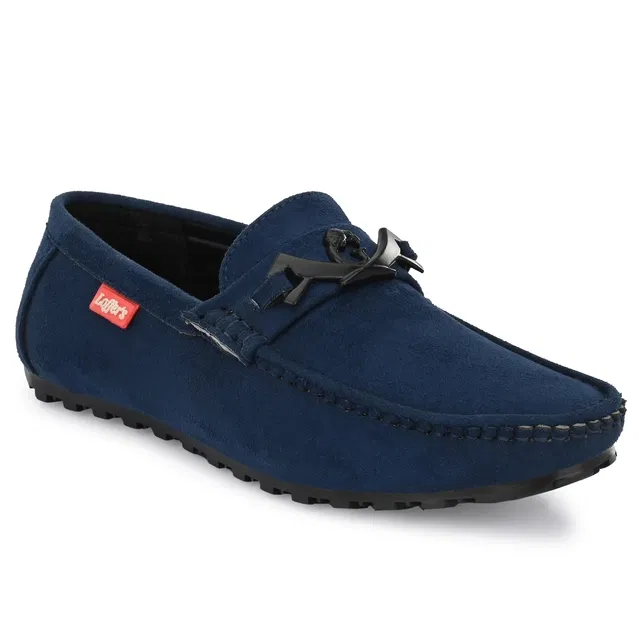 Loafers for Men (Navy Blue, 9)