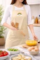 Rainbow PVC Waterproof Apron 