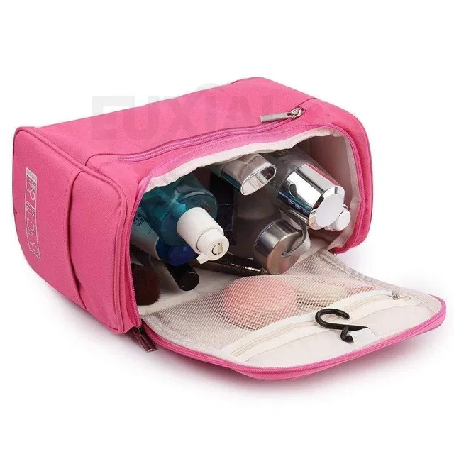 Portable Cosmetic Bag Women (Pink)