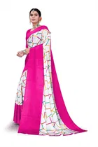 Cotton Silk Abstract Saree for Women 