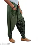 Cotton Loose-Fit Harem Pants for Men 