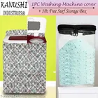 KANUSHI Industries® Washable & Dustproof Top Load Semi-Automatic Washing Machine Cover+ 1 Pc Surf Power Storage Box 