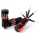 Shopper52 Screwdriver Set with 6 LED Lights, Multi-functional kit & magnetic heads Precision Screwdriver Set 