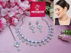 Silver Finish Lightweight Jewellery for Women 