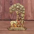 MAGIC PLUS Brass krishna Idol 