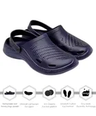 Clogs for Men, Navy Blue 