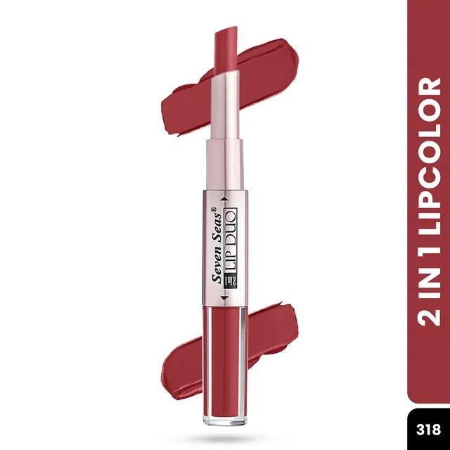 Seven Seas Lipstick for Women, Rose Rush (4ml+3g)