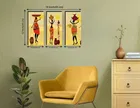 MDF 3 Pcs Designer Wall Painting for Home & Office 