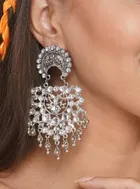 Stylish Kundan Stone Earrings for Women 