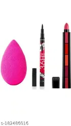 5-in-1 Lipstick with 36H Eye Liner & Makeup Blender 